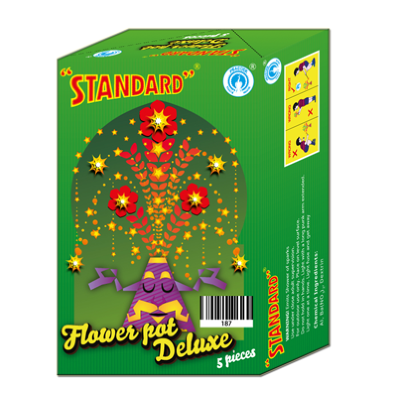 FLOWER POTS DELUXE (5 PCS)