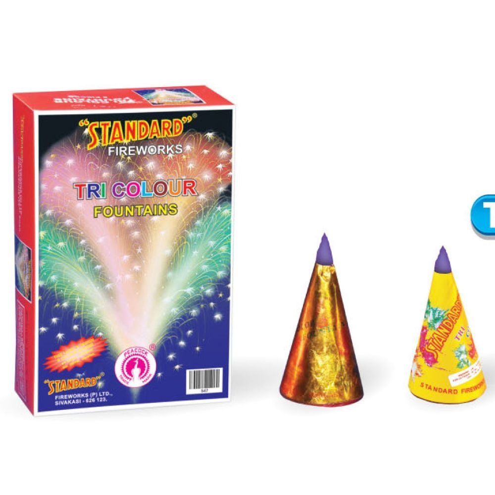 TRICOLOUR FOUNTAIN (5 PCS)