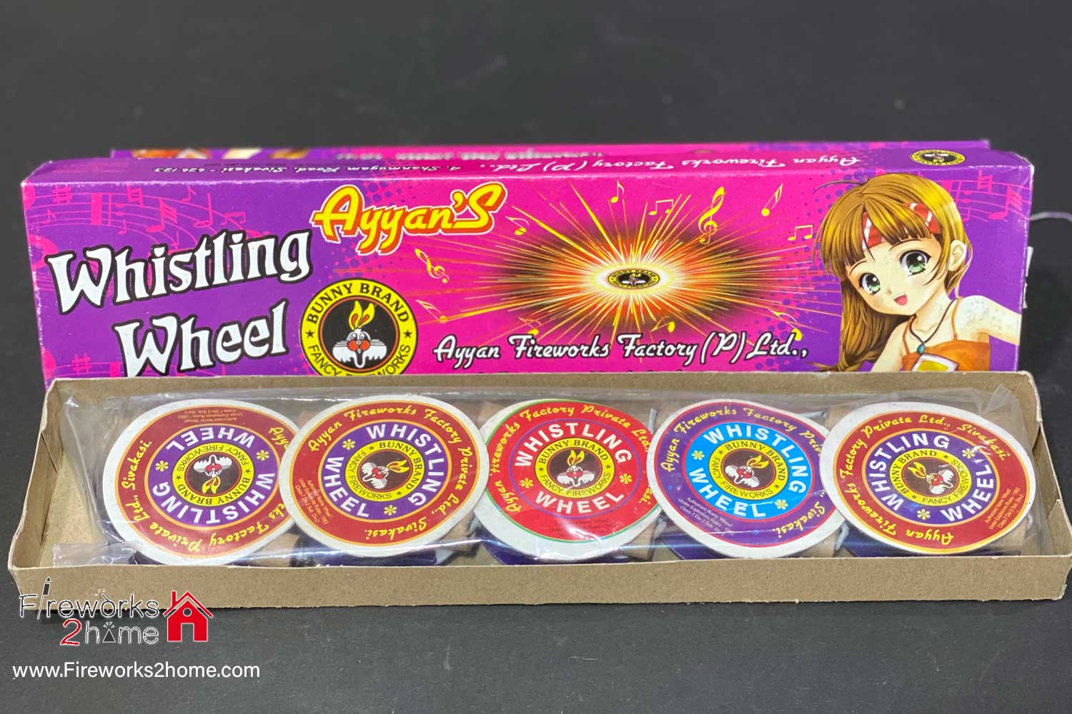 WHISTLING WHEEL (5 PCS)